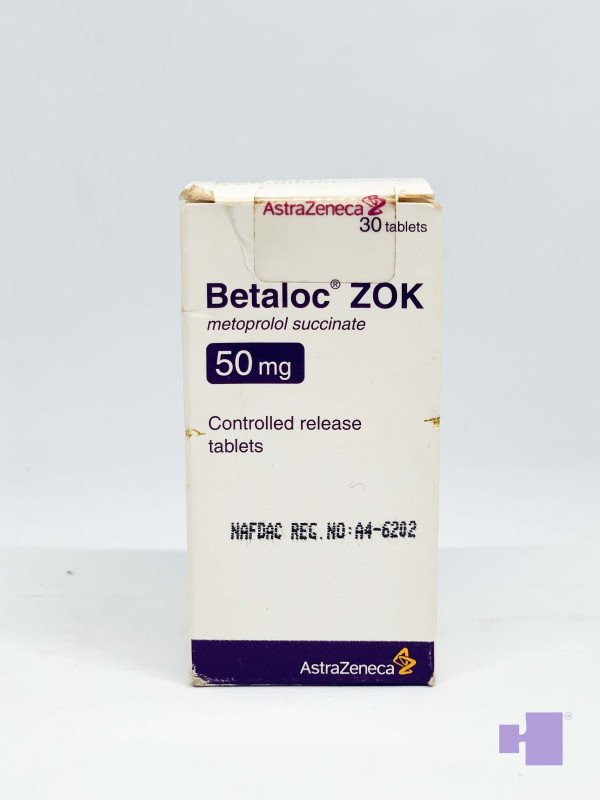 BETALOC ZOK 50MG TABLET