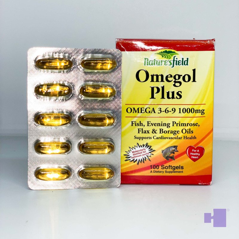 OMEGOL PLUS 3-6-9 1000*100 NAT