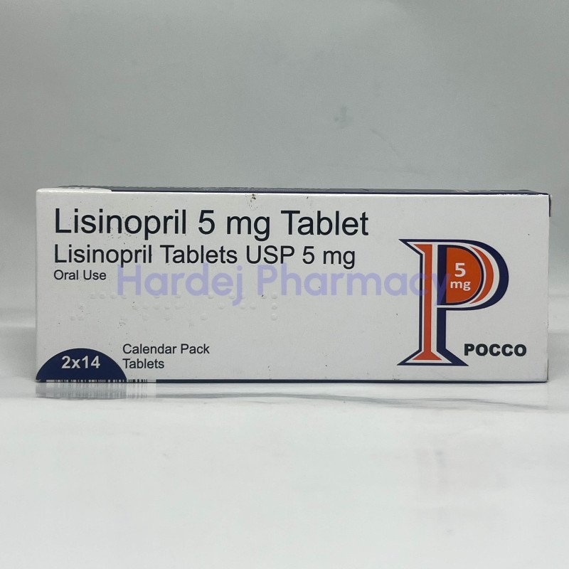 LISINOPRIL 5MG POCCO