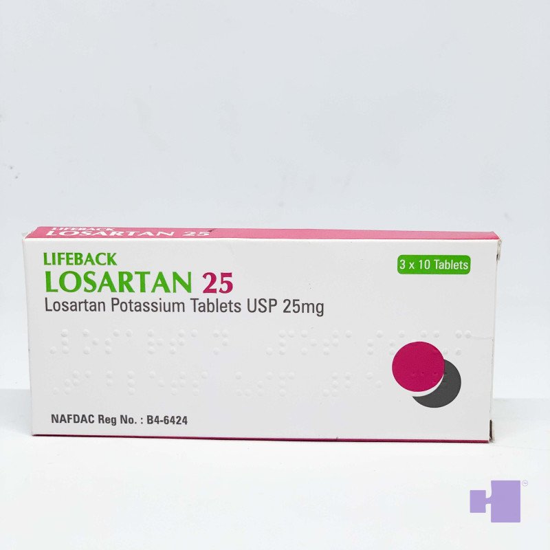 LOSARTAN 25MG LIFEBACK