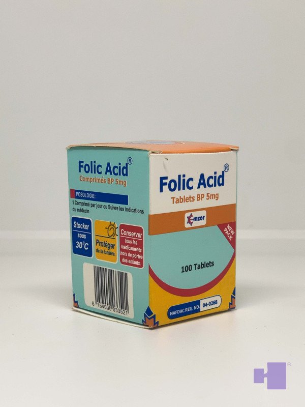 EMZOR FOLIC ACID TAB