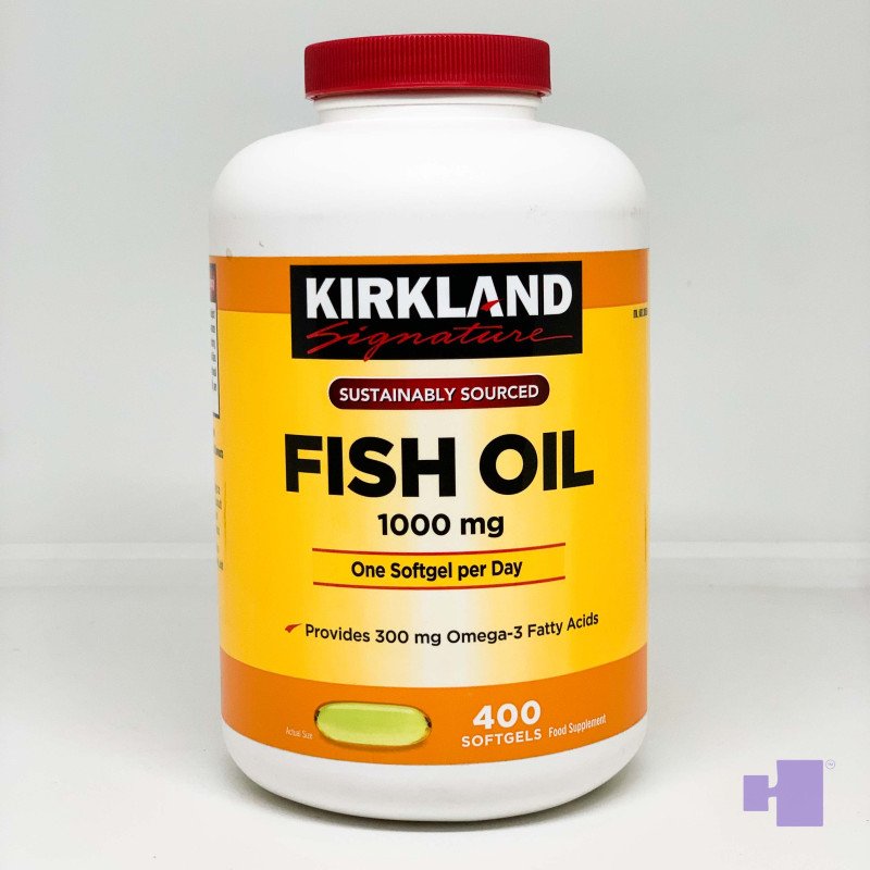 KIRKLAND FISH OIL 1000MG*400