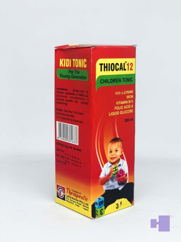 KIDI THIOCAL 200ML B/S