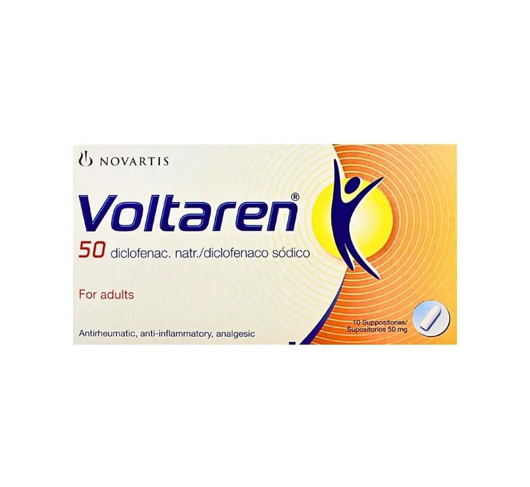VOLTAREN SUPP PACK 50MG