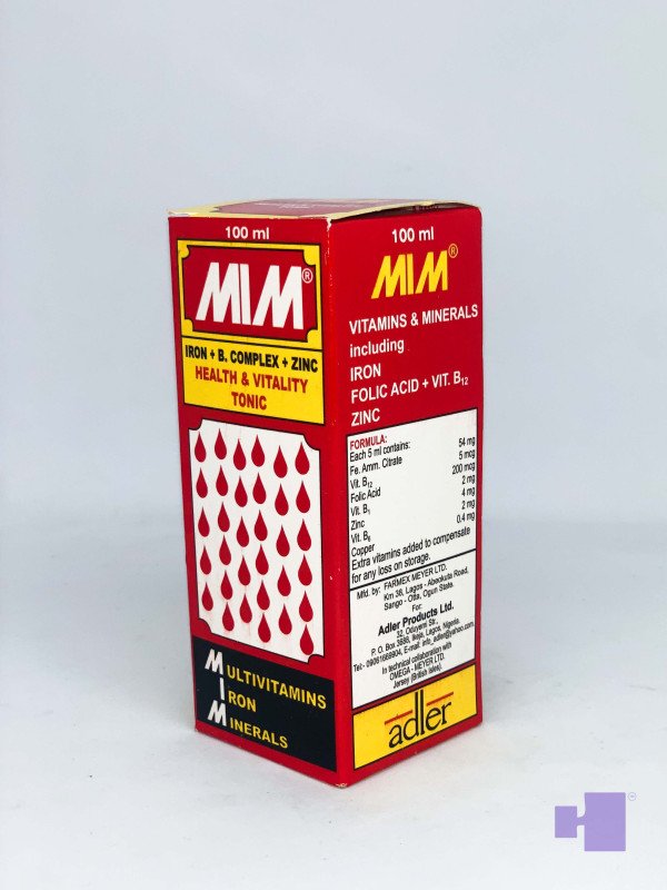 MIM S/S SYRUP