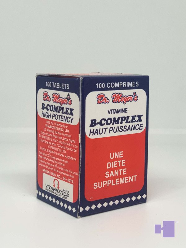 B COMPLEX*100 DR MEYER