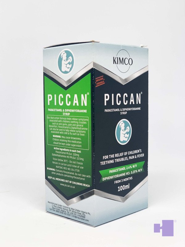 PICCAN TEETHING SYRUP