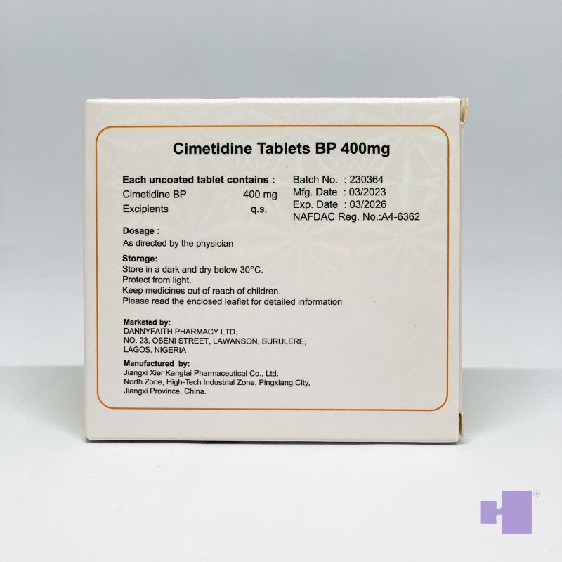 CIMETIDINE 400MG TABLET