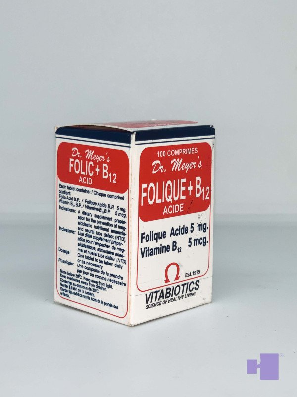 FOLIC ACID *100 DR MEYER