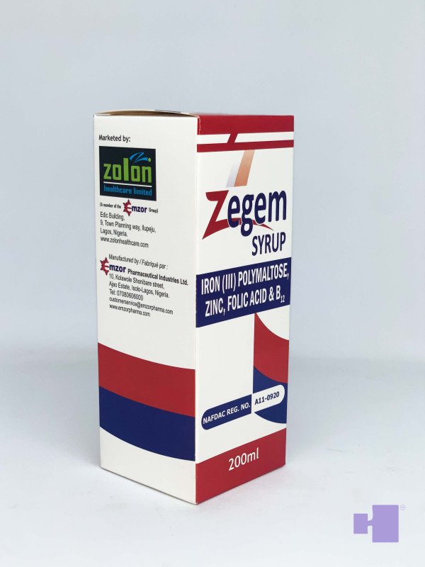 ZEGEM SYRUP