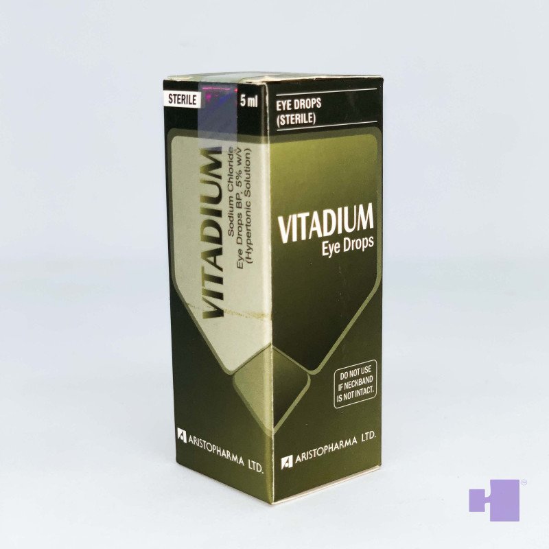 VITADIUM NORMAL SALINE EYE DROP