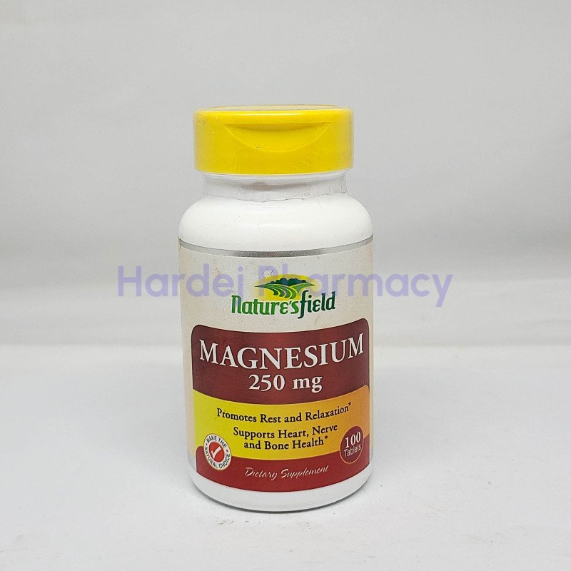 MAGNESIUM 250MG NATURES FIELD