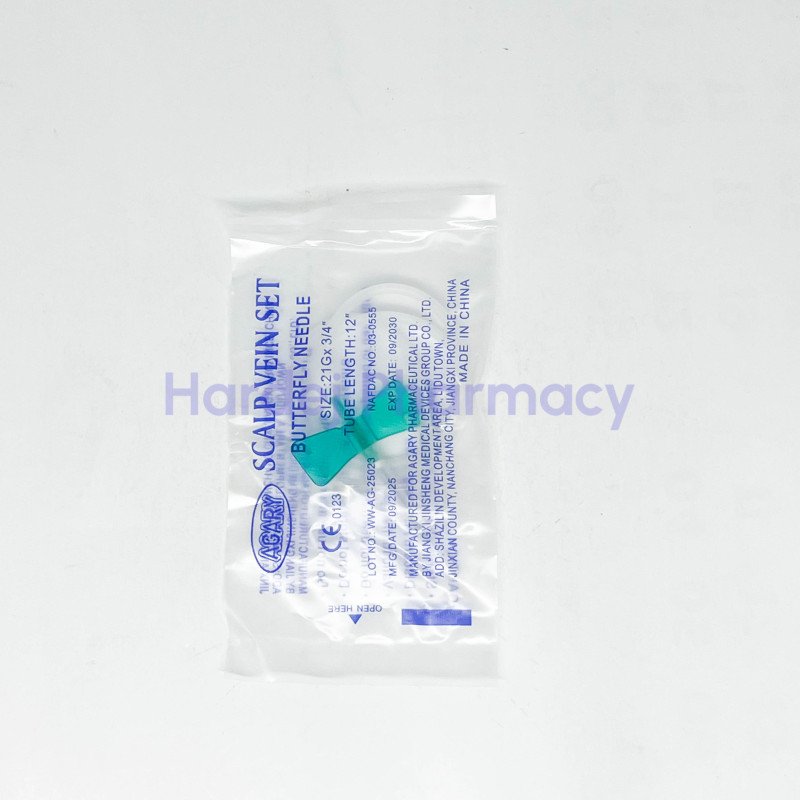 SCALP VEIN 21G