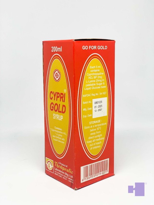 CYPRIGOLD B/S SYRUP