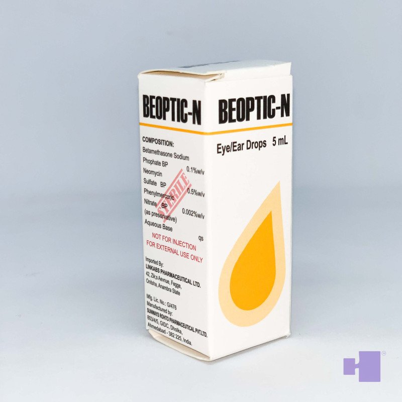 BEOPTIC N EYE/EAR DROPS