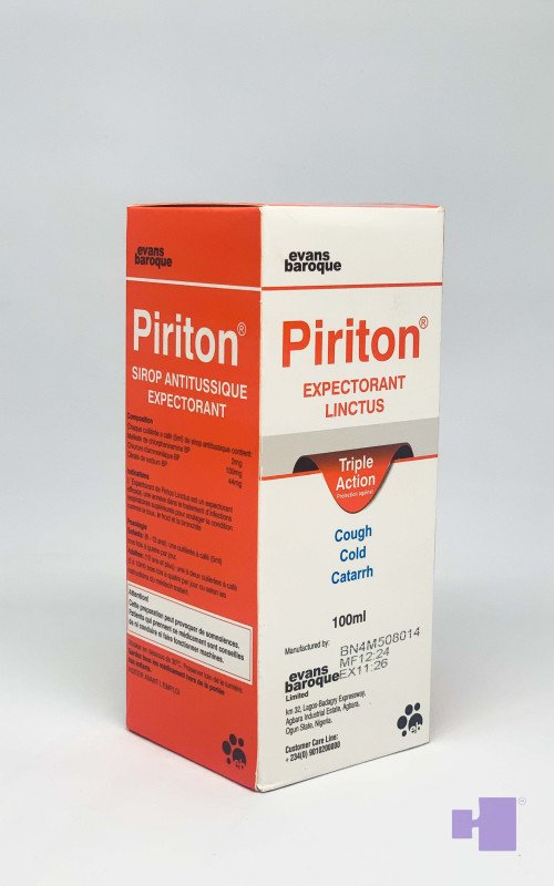 PIRITON ADULT SUSP