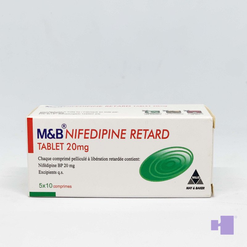 NIFEDIPINE 20MG M&B SACHET
