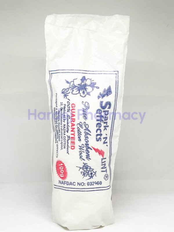 COTTON WOOL 100GM