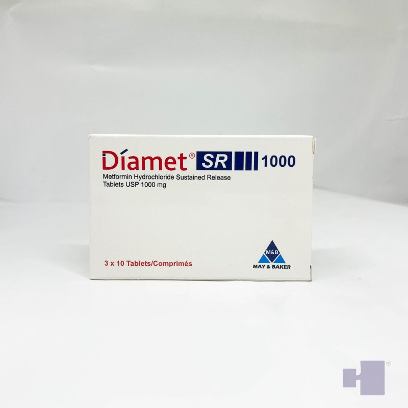 DIAMET SR 1000MG PACK
