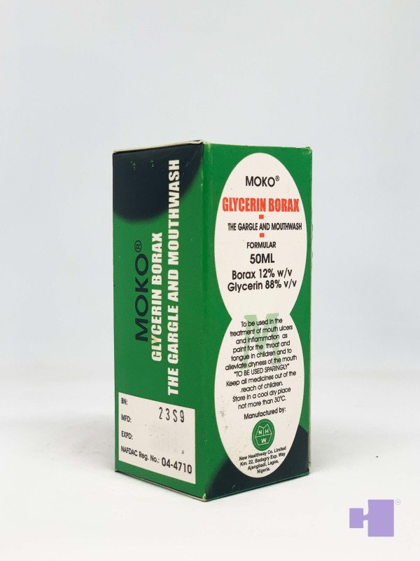 GLYCERIN BORAX MOKO