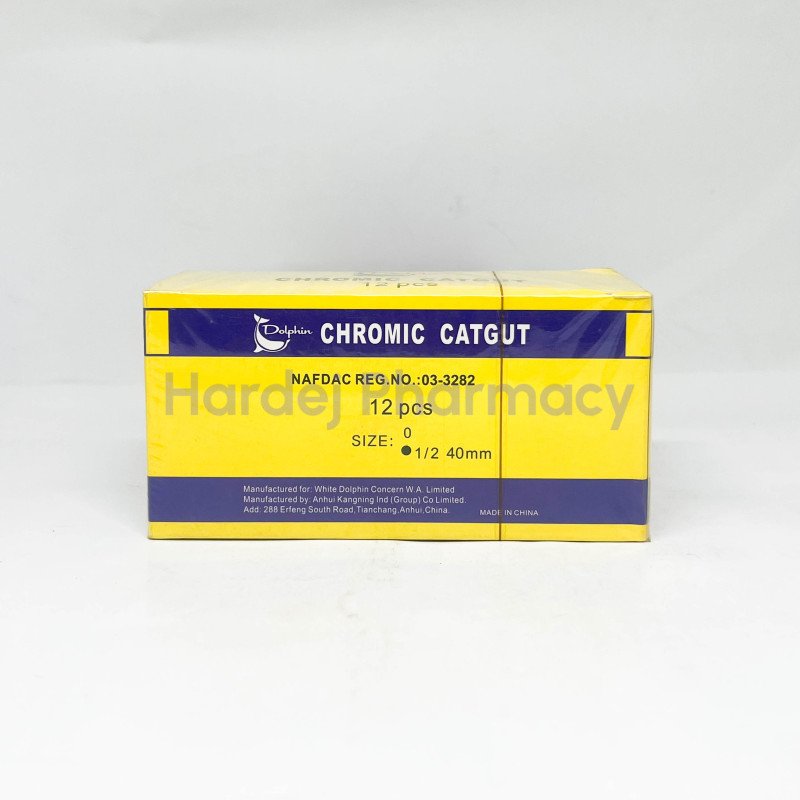 CHROMIC 0 SUTURES