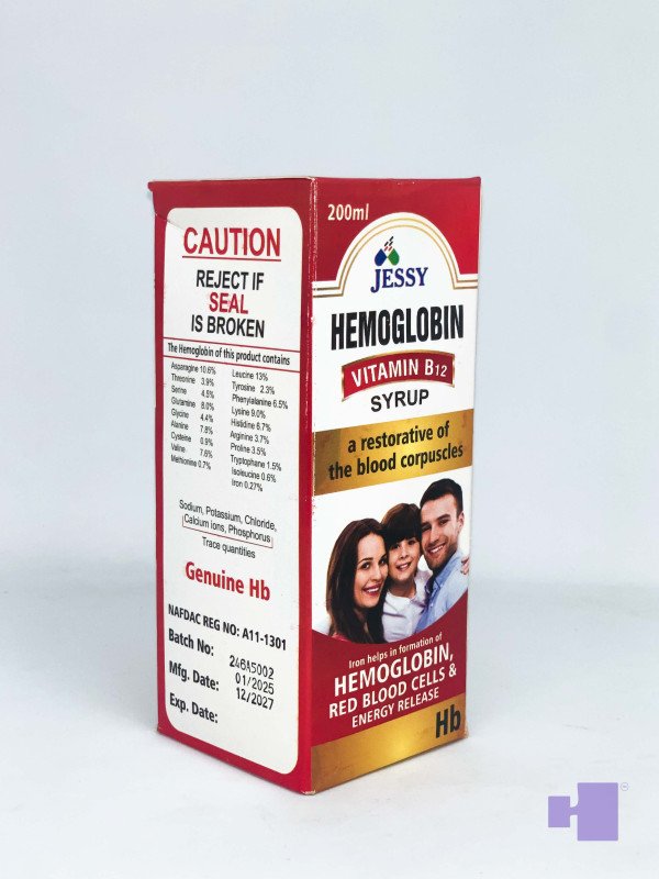 JESSY HEAMOGLOBIN HB12 SYRUP