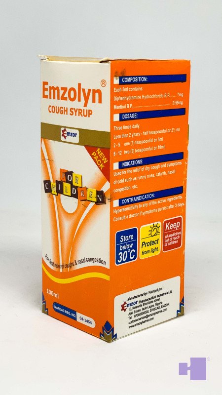 EMZOLYN CHILD SYRUP