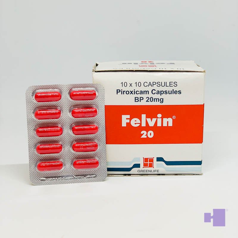 FELVIN 20 CAPSULES