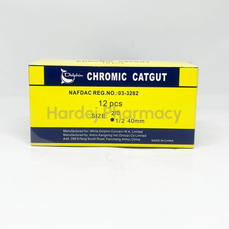 CHROMIC 2/0 SUTURES