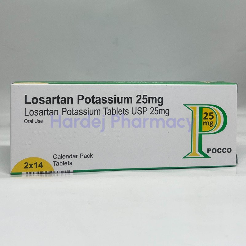 LOSARTAN 25MG POCCO