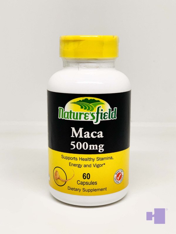 MACA 500MG NATURES FIELD