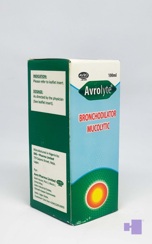AVROLYTE COUGH SYRUP