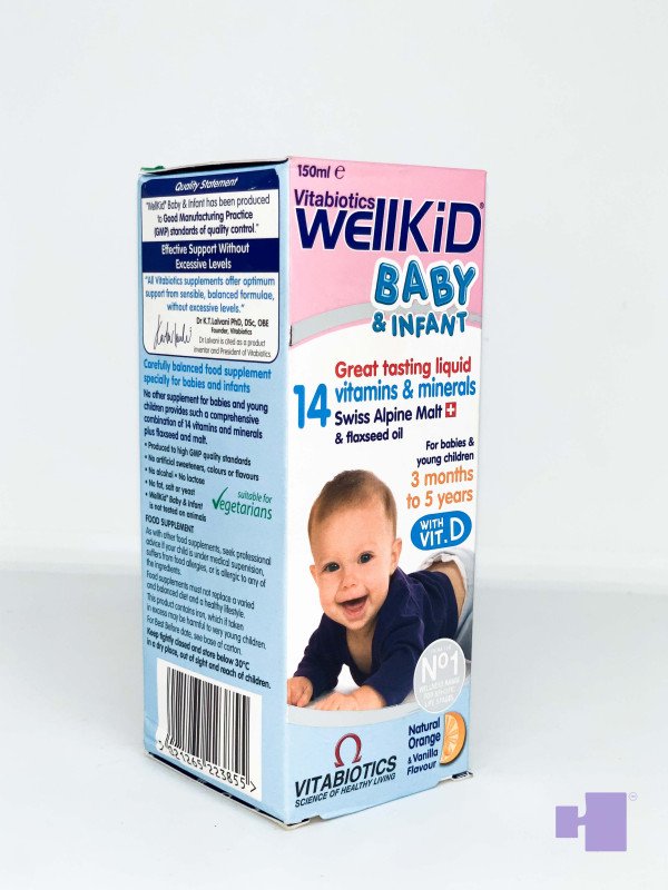 WELLKID 3mth-5yrs SYRUP