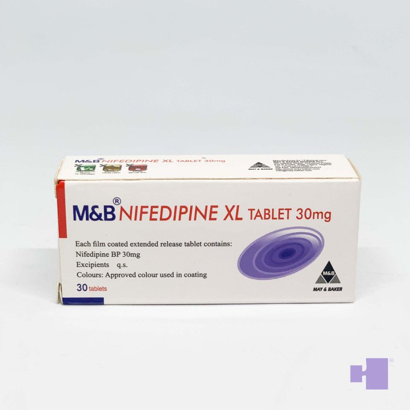 NIFEDIPINE XL PACK M&B