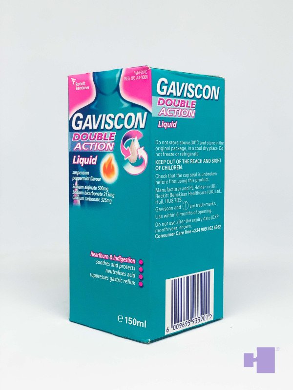 GAVISCON DOUBLE ACTION 150ML
