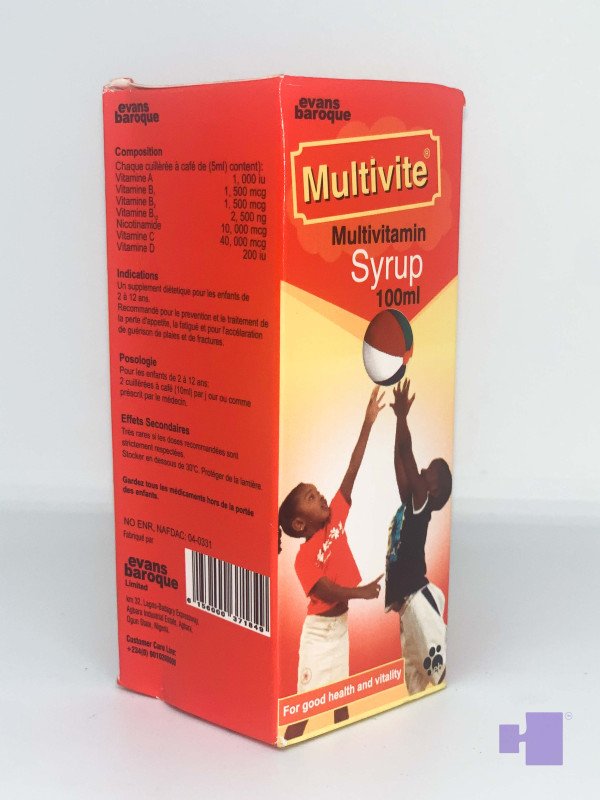 MULTIVITE SYRUP