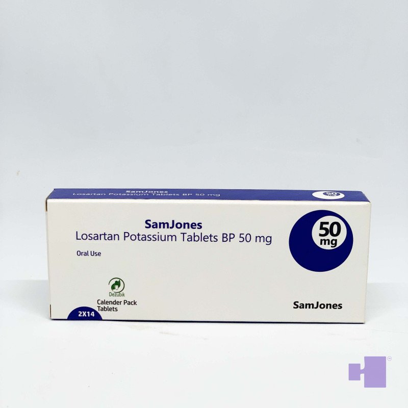 SAMJONES LOSARTAN 50MG