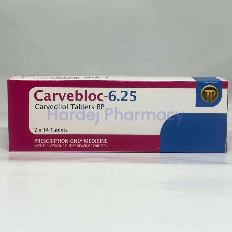 CARVEDILOL 6.25MG