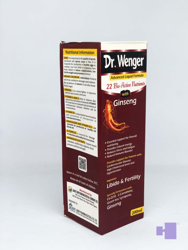 DR WENGER SYRUP