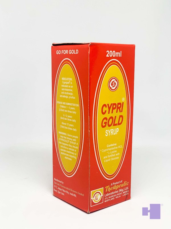 CYPRIGOLD B/S SYRUP