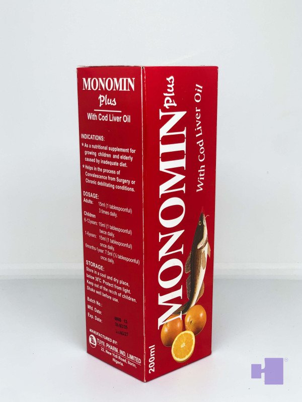 MONOMIN S/S SYRUP