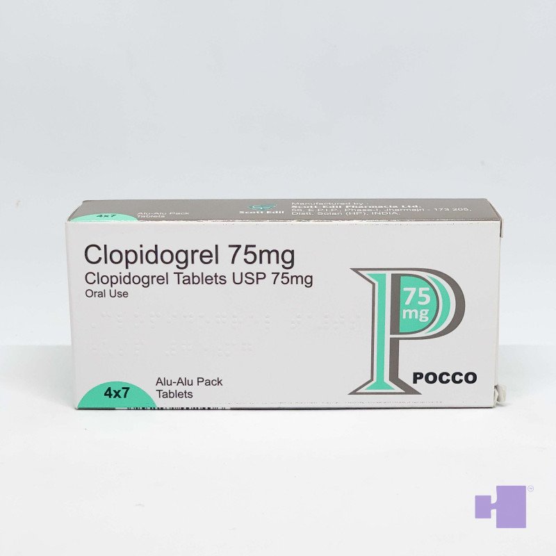 POCCO CLOPIDOGREL 75MG
