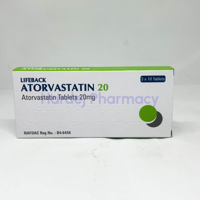 ATOR 20MG LIFEBACK